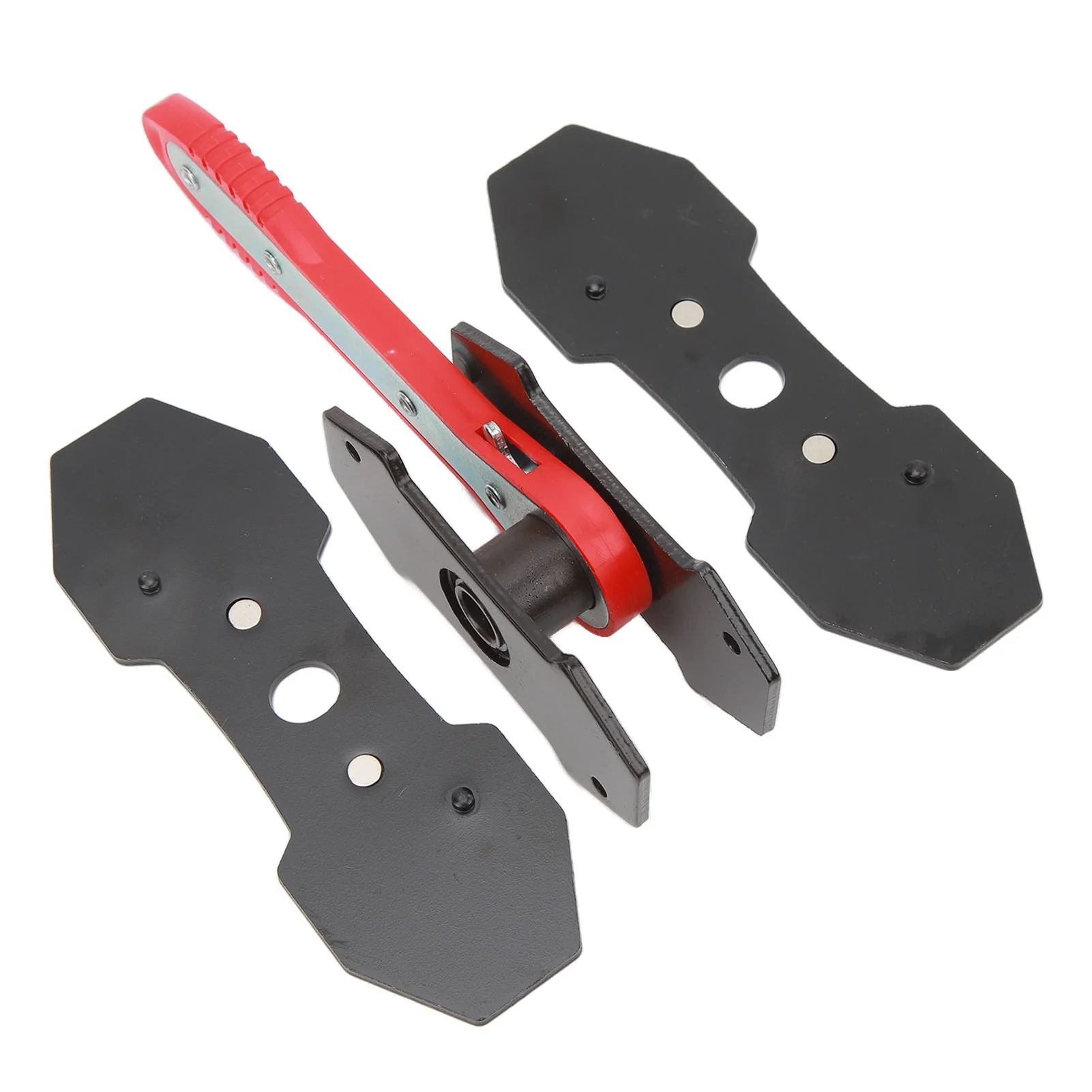 Brake Caliper Compression Tool Red Steel Car Ratcheting Piston Spreader Tool for Car Brake Repair Installation