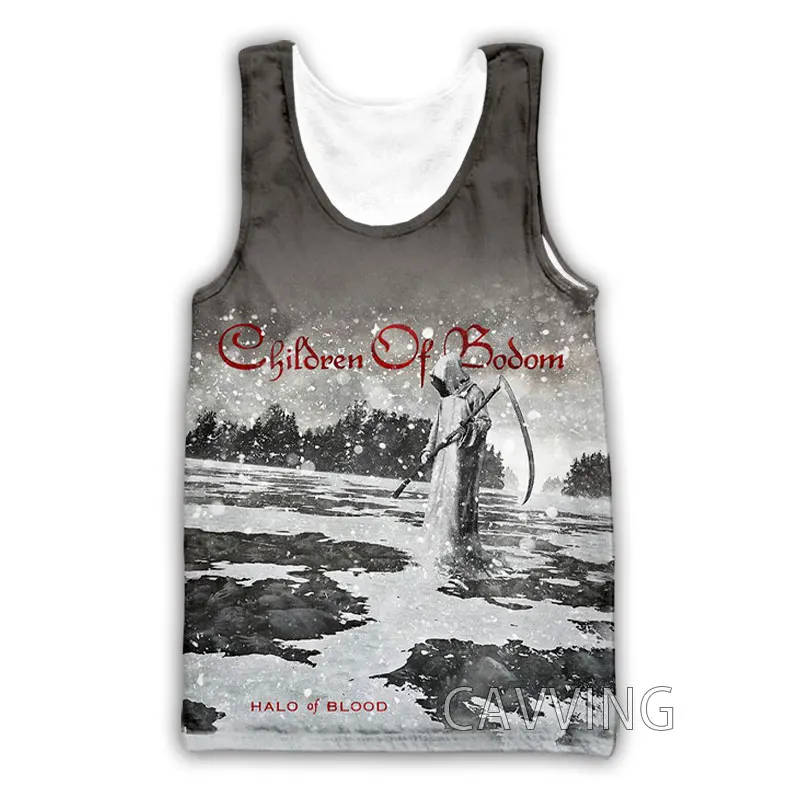 New Fashion Women/Men's 3D Print Children of Bodom Tank Tops Harajuku  Vest  Summer Undershirt Shirts Streetwear   V02