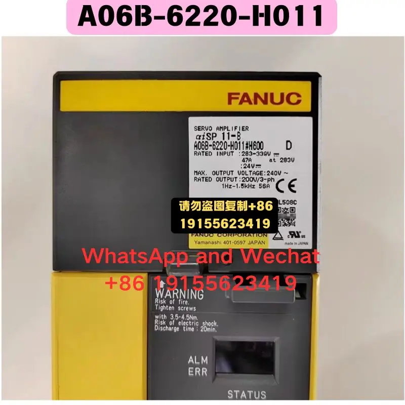 

Б/у оригинальные разобранные детали A06B-6220-H011. Функциональный тест драйвера пройден. Быстрая доставка.