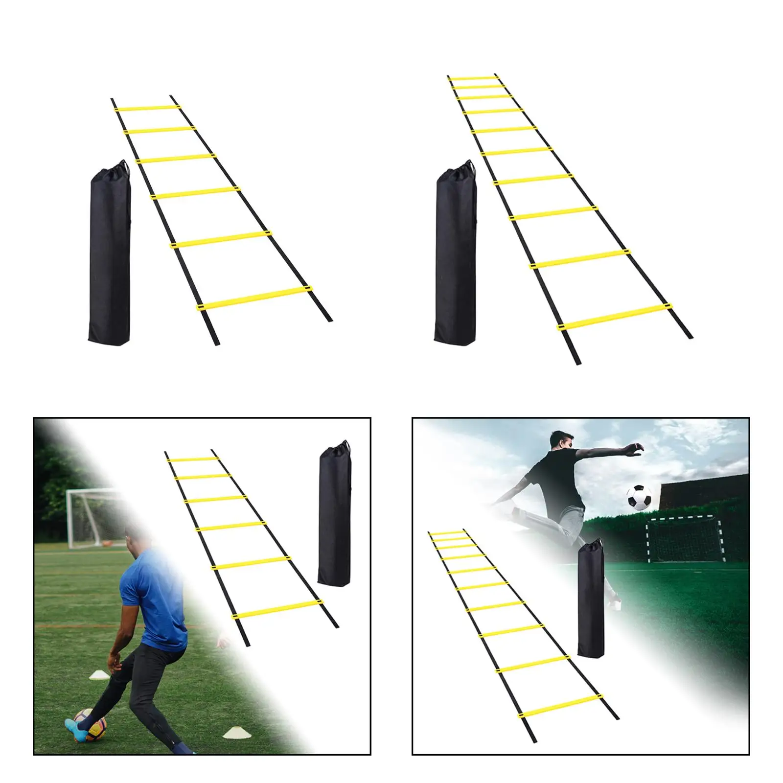 Agility Ladder Fitness Feet Training Soccer Fitness Accessory Football Running Training Equipment for Foot Exercise Rugby