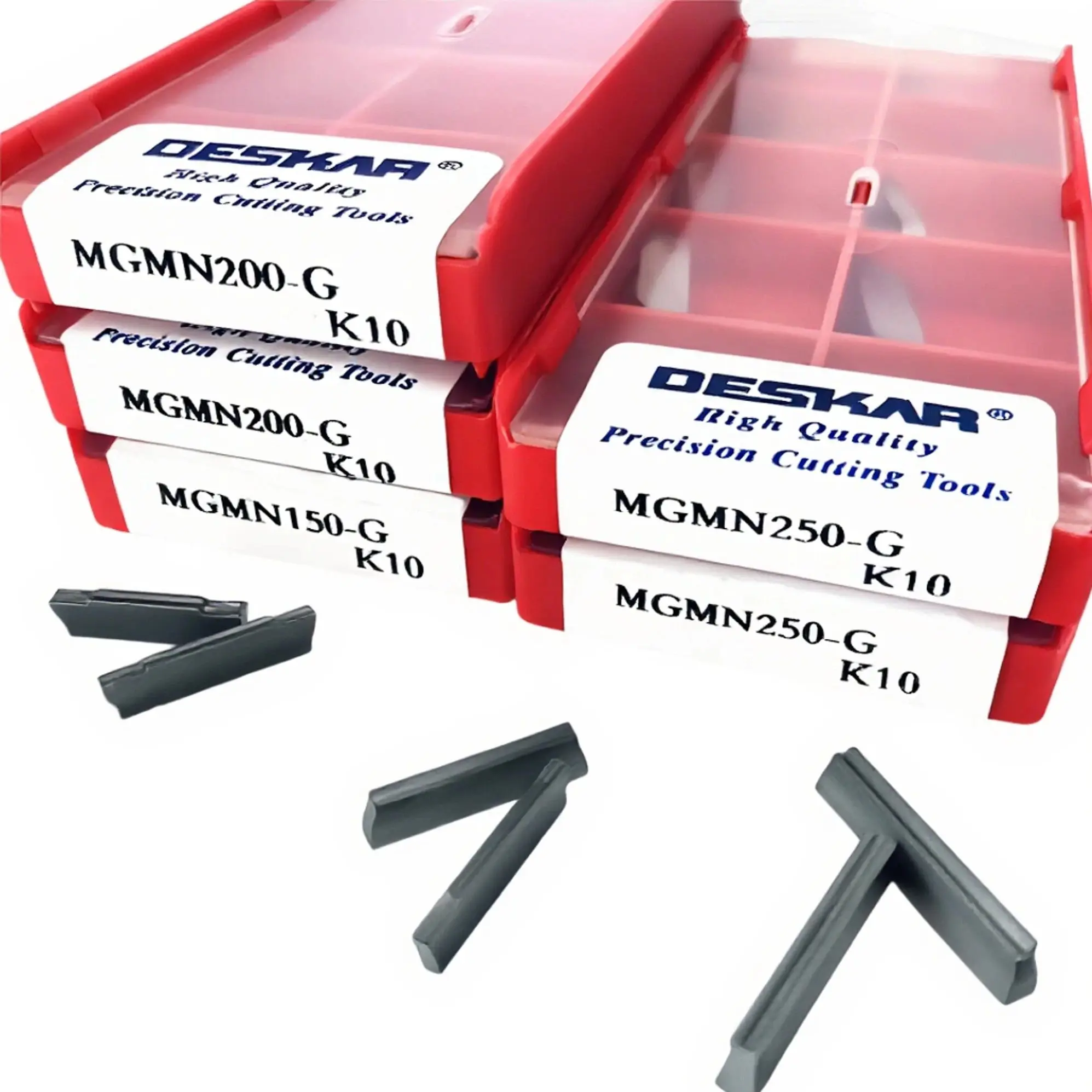 DESKAR كربيد الألومنيوم إدراج MGMNMRMN ، MGGN 150-G 200-G ، 250-G ، 300-M ، 400-M ، 500-M K10 أدوات القطع مخرطة CNC لـ MGEHR/L