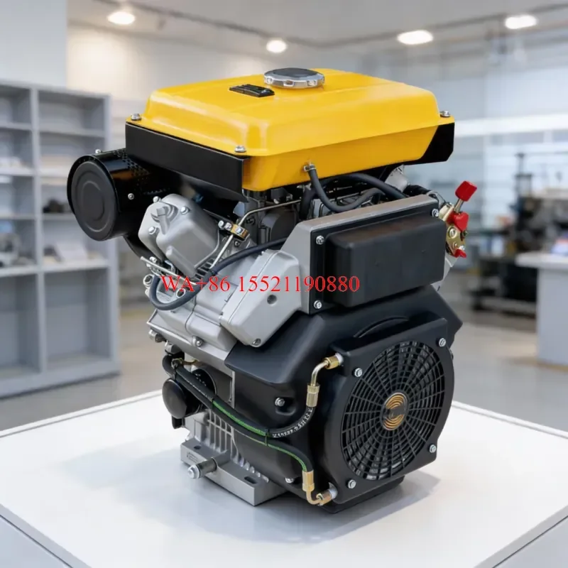 WMWMNU for Two Cylinder 22HP 14.8kw 997cc 4 Stroke Air Cooled Start Euro 5 High Efficiency Diesel Engine for Machinery