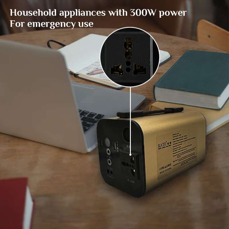 Portable Power Station 220V Energy Storage Power Bank 200W Car Charger Supply Starting Power RV Camping Camping Powerful Battery