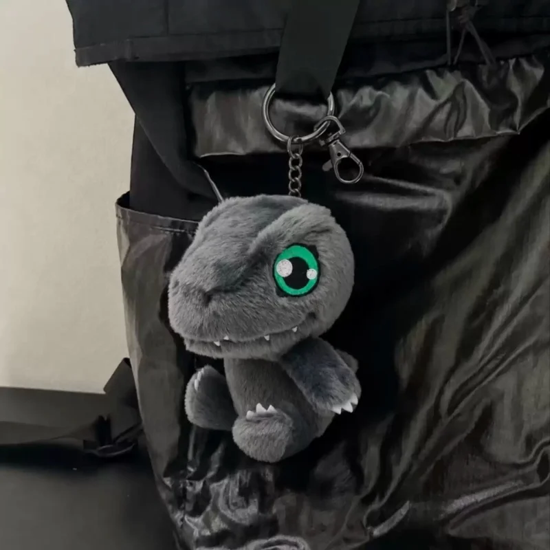 Dark Grey Beast Doll Black Agu Beast Plush Pendant, Cute Anime Character Desktop Decoration Collectibles Anime Peripherals