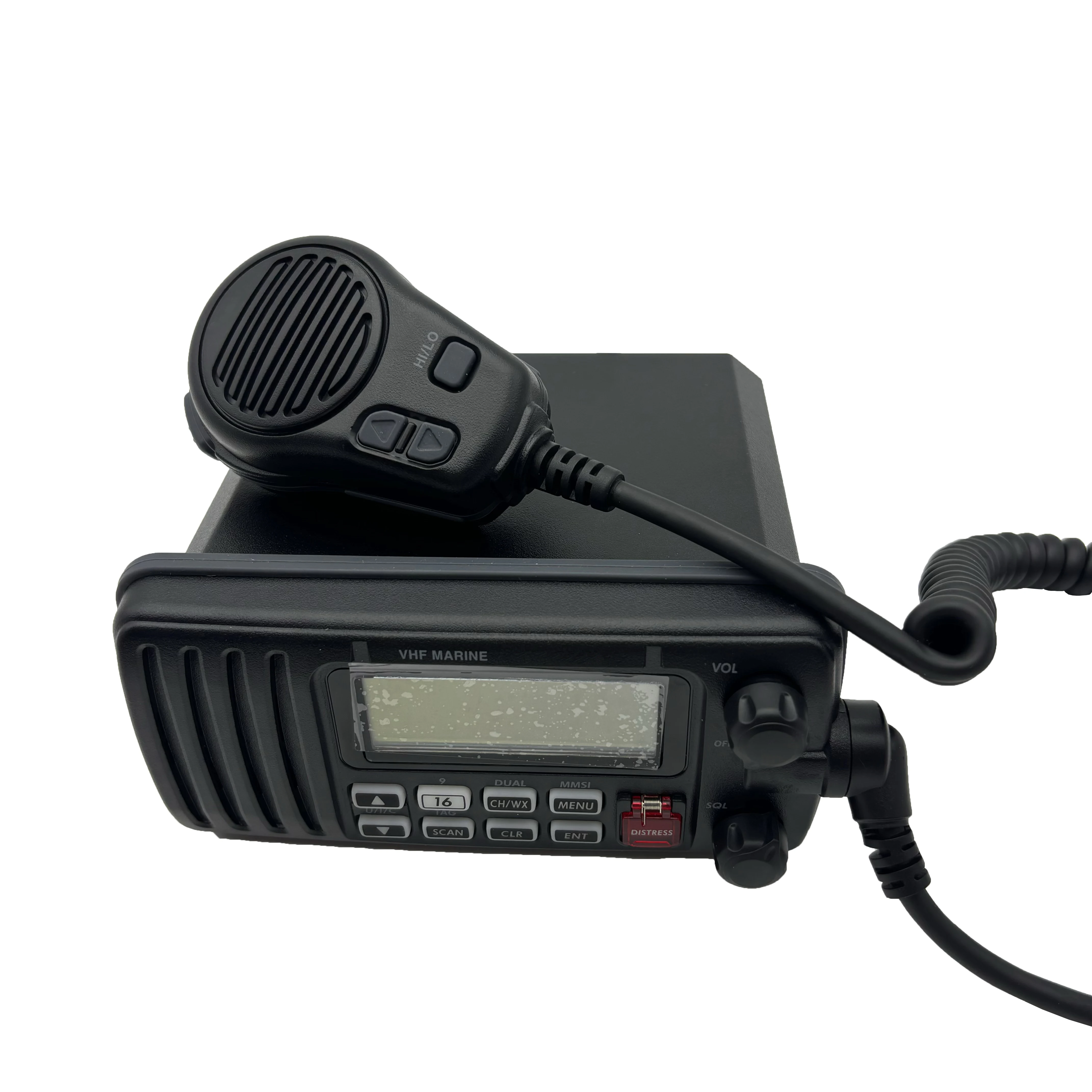 IC-M412 Waterproof Car Radio Station VHF Receive DSC Marine Transceiver Long Range Communication Mobile Radio Walkie Talkie 25W