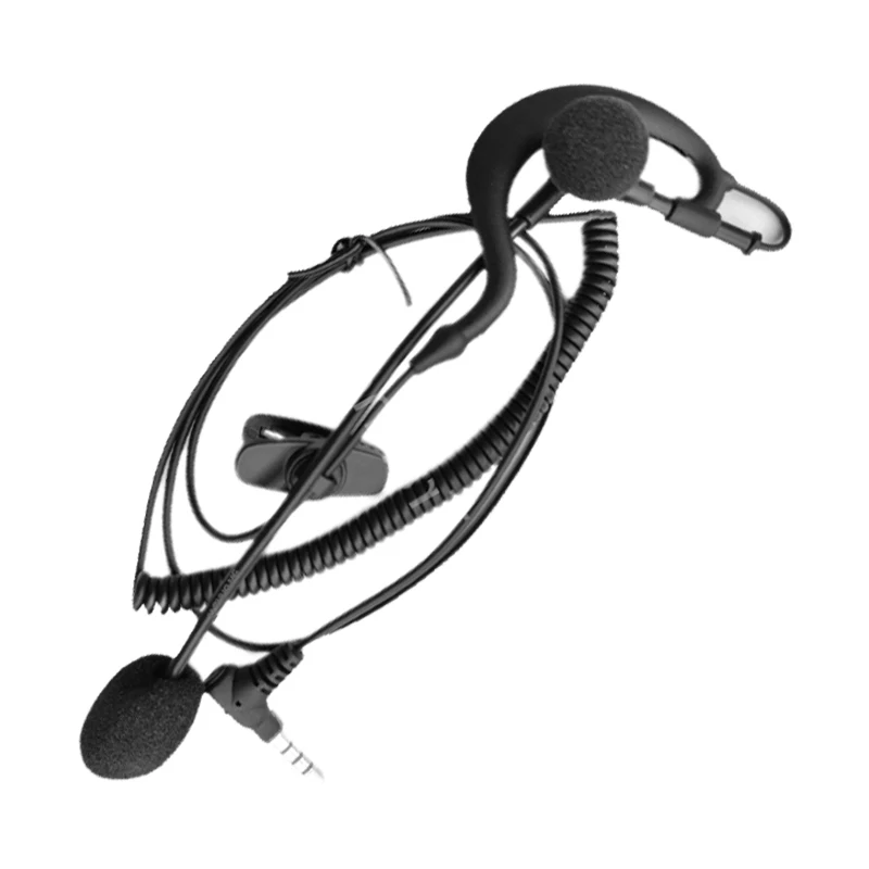 Auriculares de árbitro con gancho para la oreja, conector de 3,5mm para Vnetphone EJEAS V4/6C PLUS/PRO FBIM, intercomunicador para motocicleta