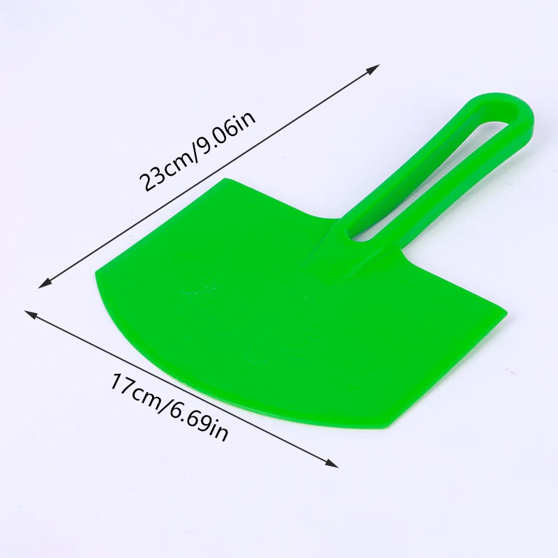 Łopatka do szpachli z zakrzywionym grotem, szpachelka, skrobak, narzędzie do szpachlowania, malowania, wykańczania płyt gipsowo-kartonowych, skrobania gipsu, naklejek, łatania, narzędzi budowlanych, nowe.