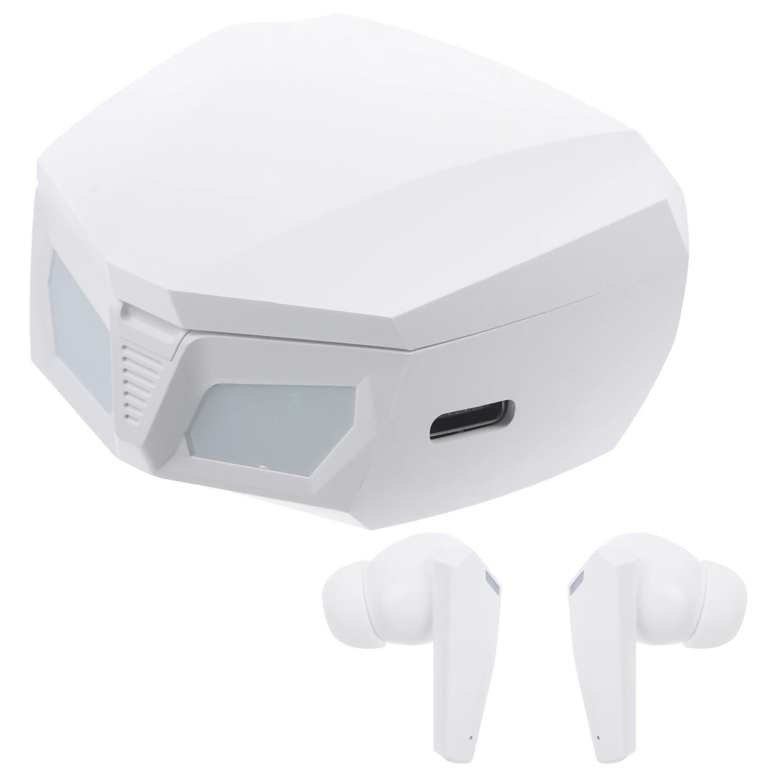 

1Pair Wireless Gaming Headphones Earbuds Low Delay Hifi Sound Surround Sound Sweatproof in Ear Headphones Compatible with Phone