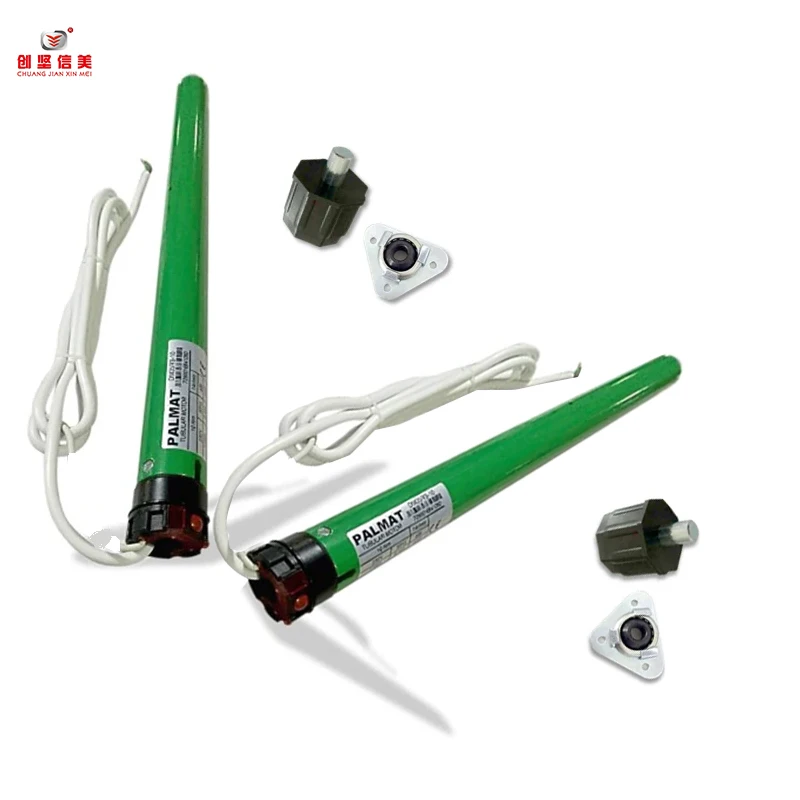 New Electric Curtain Motor Tubular Roller Shutter Motor  220V~, 60kg Lifting Capacity,Curtain Motor Set Wholesale