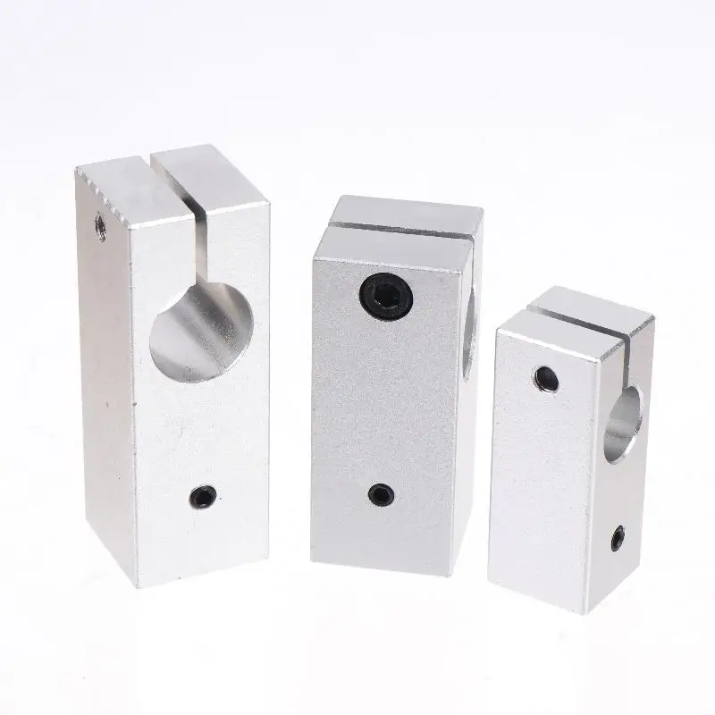High Precision T Type Optical Axis Cross Block Fixed Column Shaft Cross Connector for Automation Equipment Upgrade