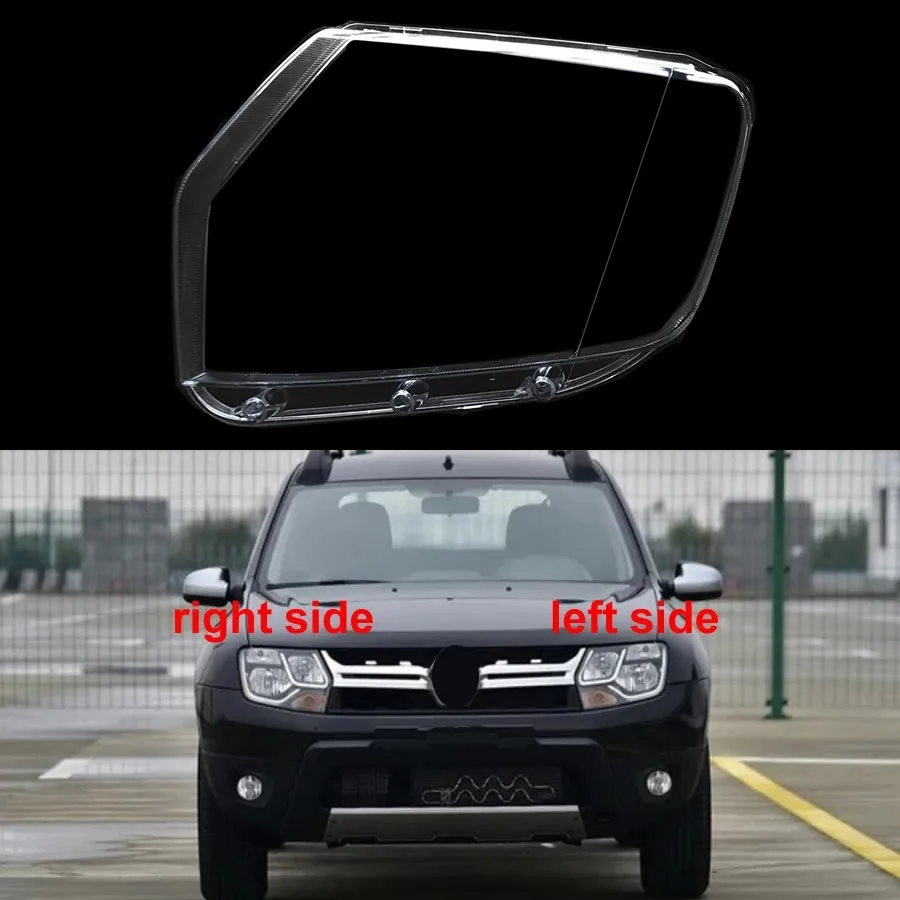 

Для Renault Duster 2015 2016 2017, корпус фары, прозрачный абажур, крышка фары из плексигласа, замена оригинальных линз