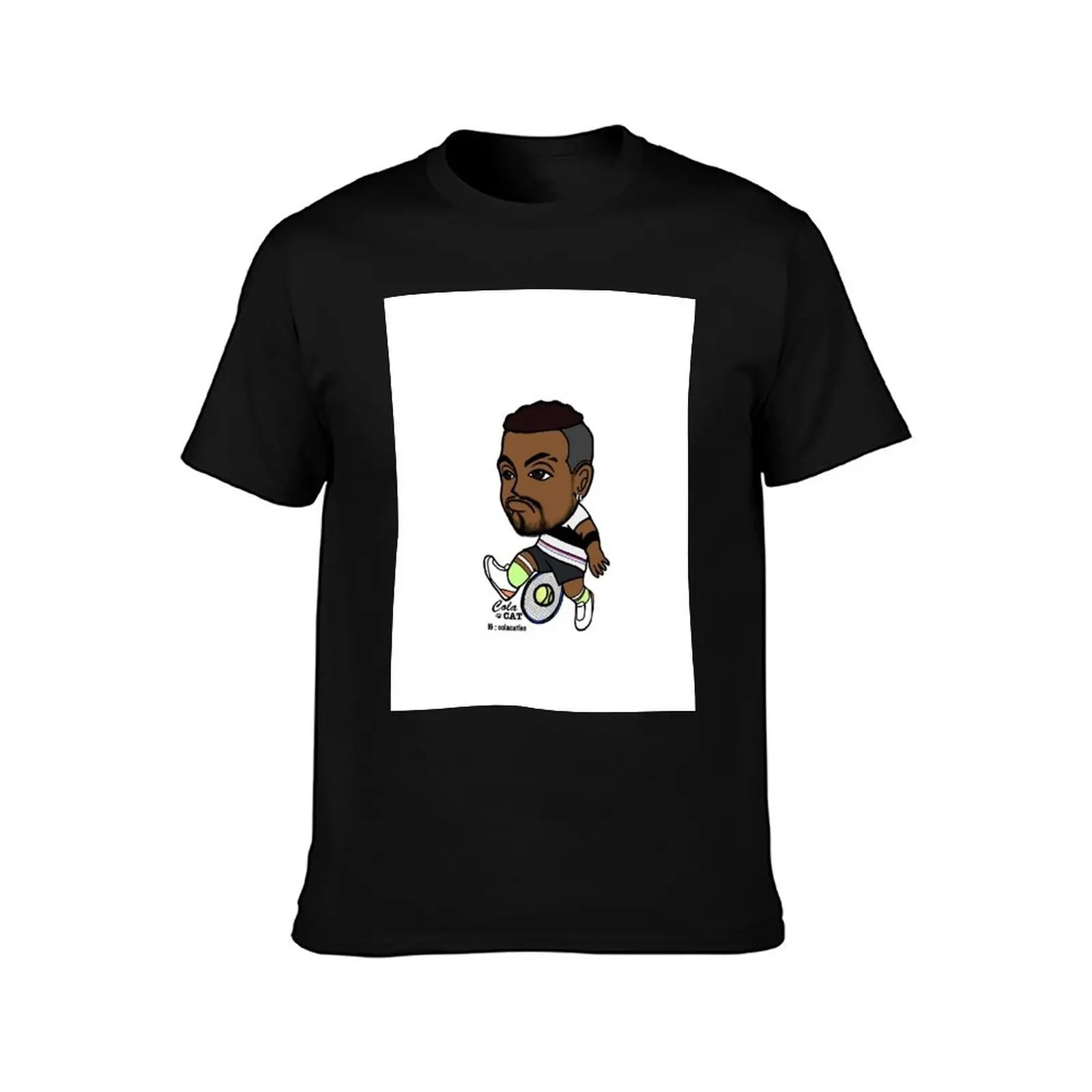 Nick Kyrgios Tennis T-Shirt Louboutins hippie clothes korean fashion men graphic t shirts