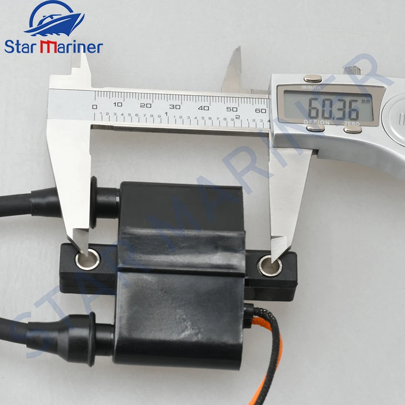 

66M-85570 Катушка зажигания для подвесного двигателя Yamaha 4-тактный F9.9 FT9.9 F15 9.9HP 15HP 66M-85570 66M-85570-00-00