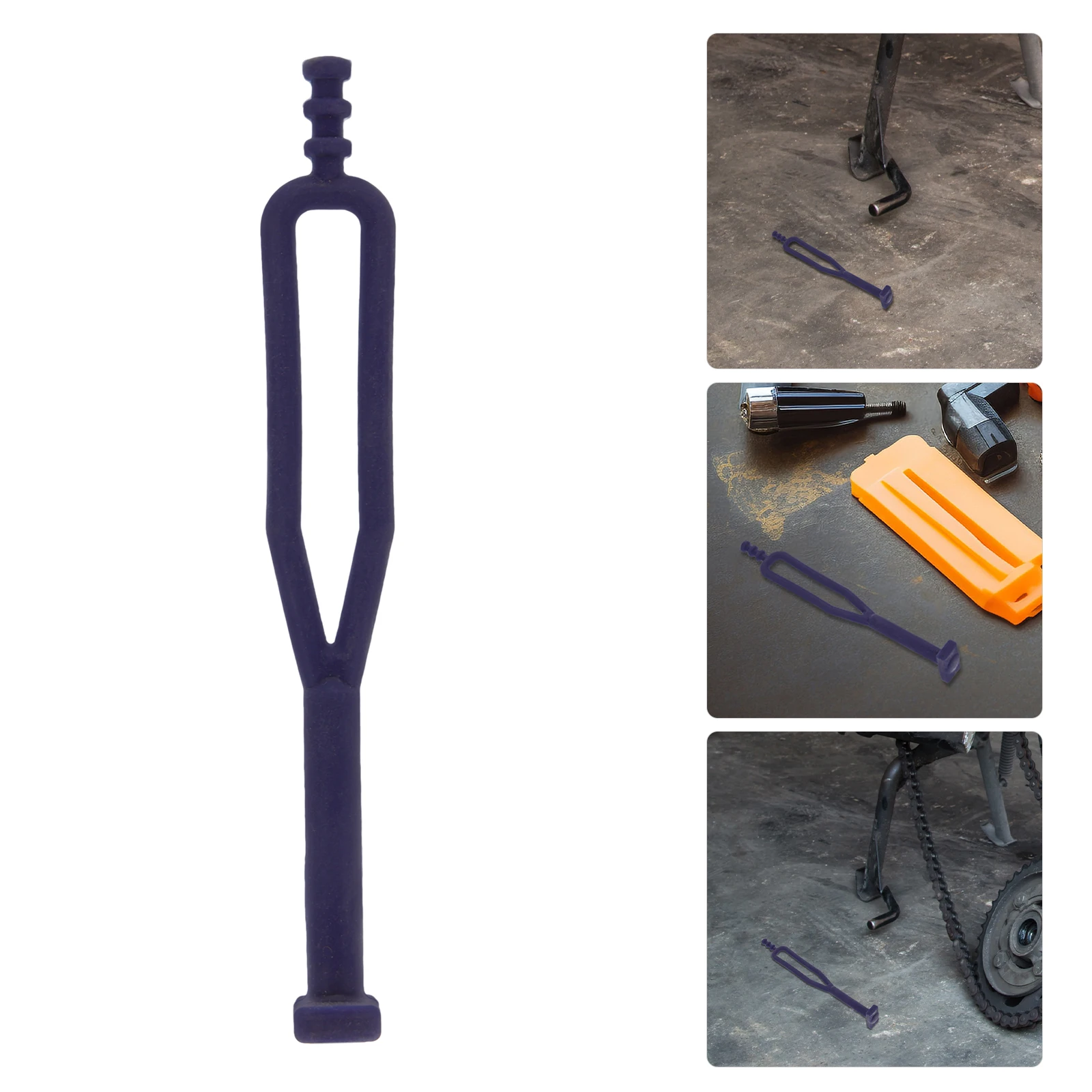 

Motorcycle Side Stand Rubber Strap Replacement Durable Kickstand Strap For Scooter Electric Scooters Stability Support