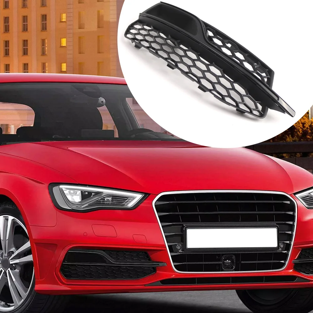

Car Side Fog Light Grille Frame For Audi A3 S-Line 2014-2016 S3 2013 2014 2015 2016 2017 8V3807681L 8V3807682L 8V3 807 681 K