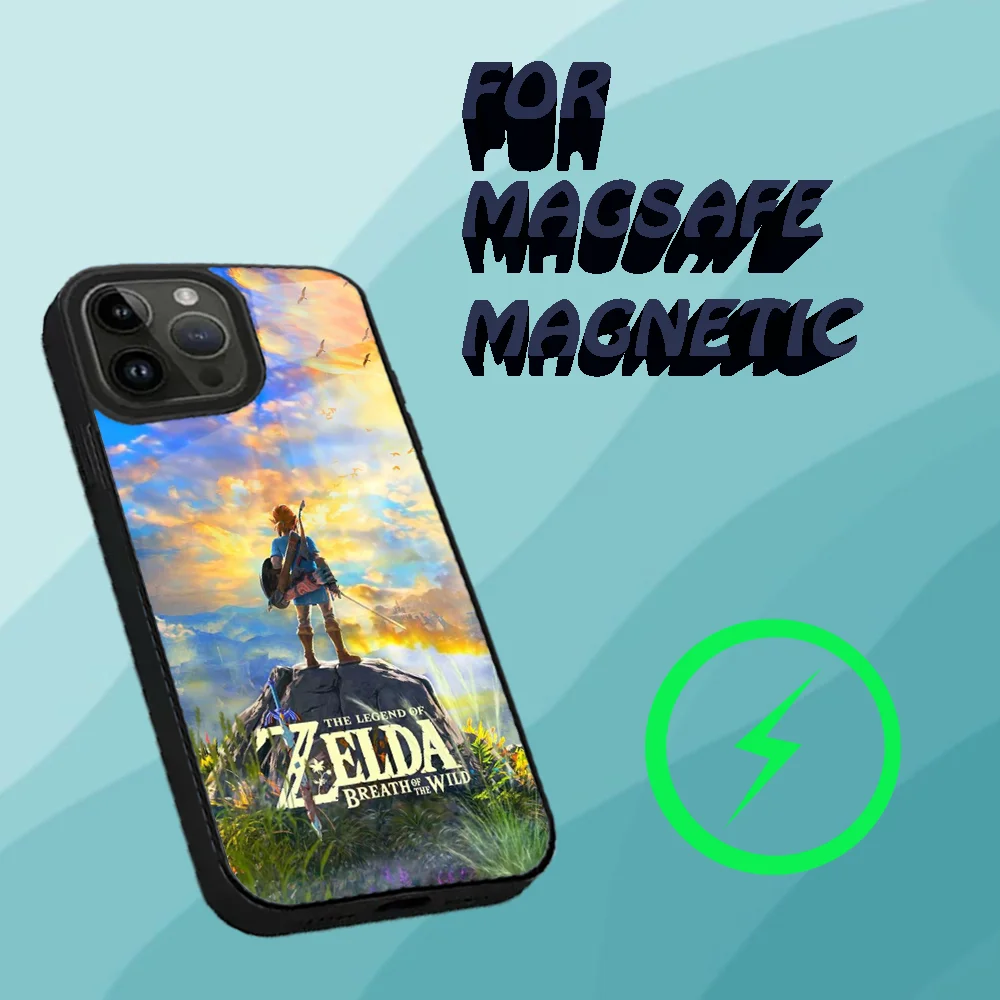 Game The L-Legends of Z-Zeldas Phone Case For iPhone 15,14,13,12,11,Plus,Pro,Max Mini Magsafe Magnetic Wireless Charging