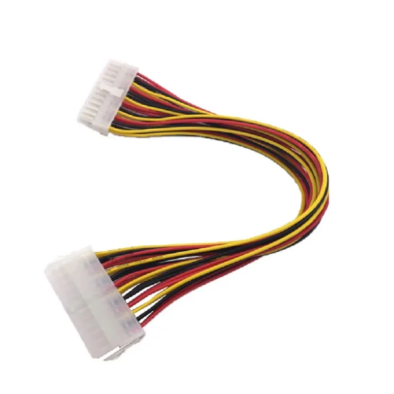 ATX 24 pin male to 24 pin female power supply cable 24PIN extension cable cord for desktop computer motherboard Adapter ATX line