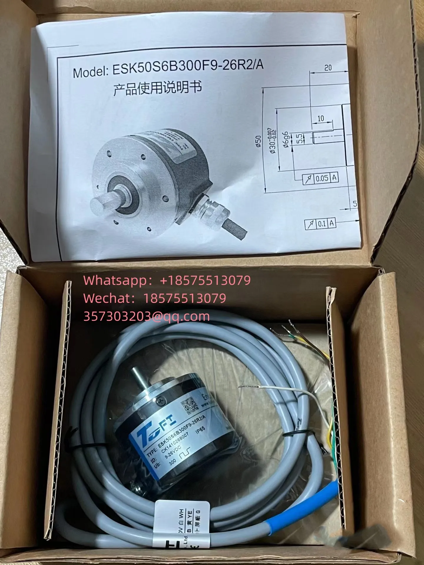 

For TOFI Encoder ESK50S6B300F9-26R2/A Is Brand New In Stock, Just One.