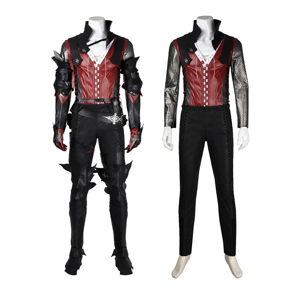 Clive Rosfield Cosplay Final Fantasy XVI Costume For Men Fantasia Fighting Suit Halloween Carnival Party FF16 Warrior Uniform