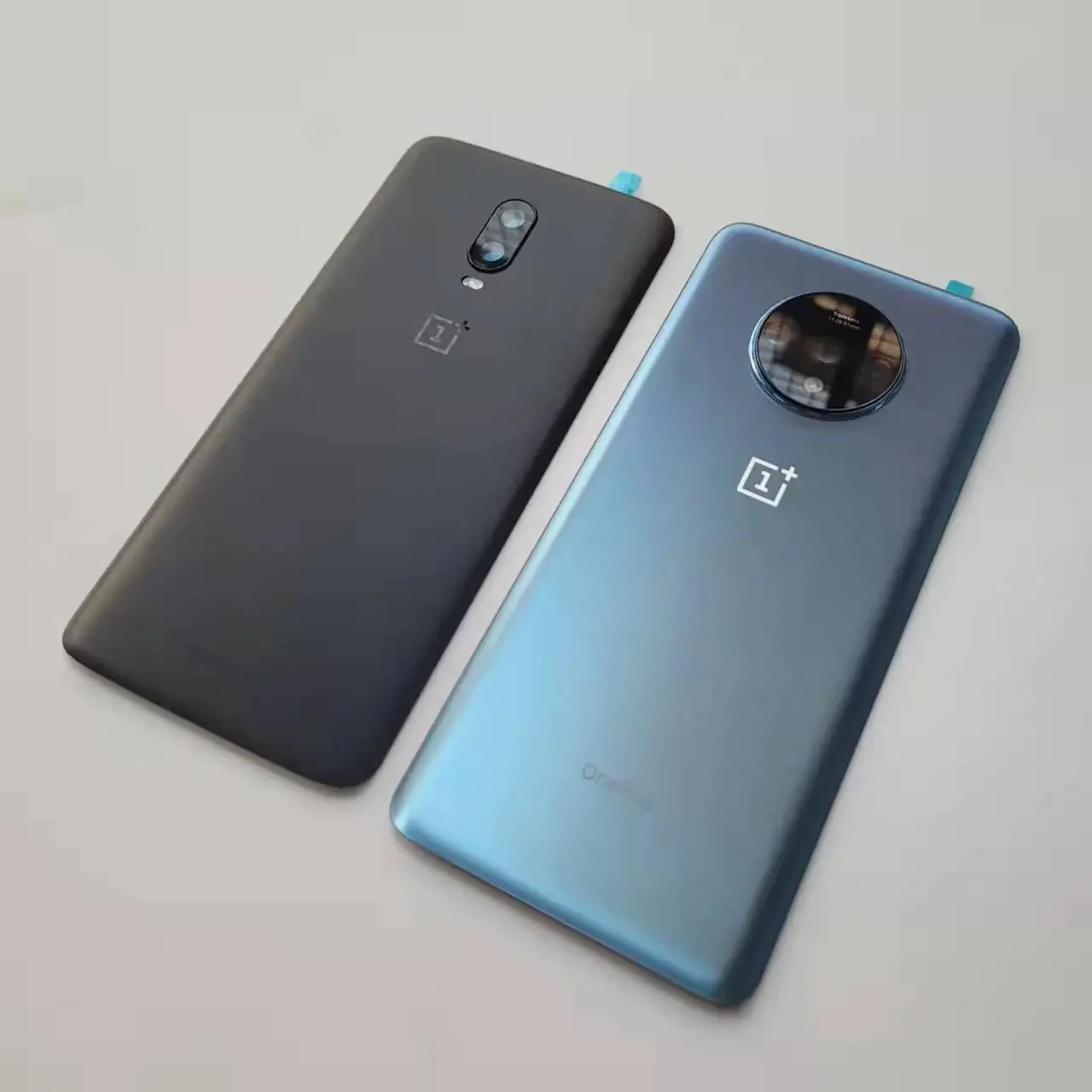 For Oneplus 6 6T 7 7t 8 Battery Cover Back Cover Rear Panel Glass with Camera Glass Lens Replacement for OnePlus 6T 7