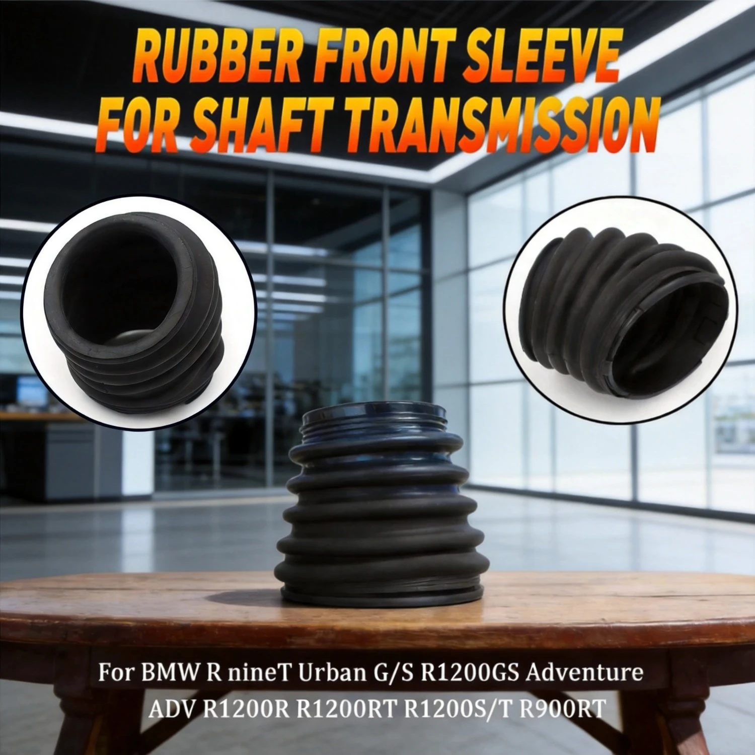 Motorcycle Drive Shaft Rubber Boot Sleeve Transmission Cover For BMW R1200GS ADV R1200R R1200RT R1200S R1200ST Accessories