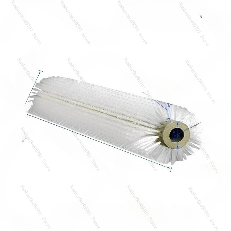Industrial brush roller roller brush cleaning dust removal nylon roller brush