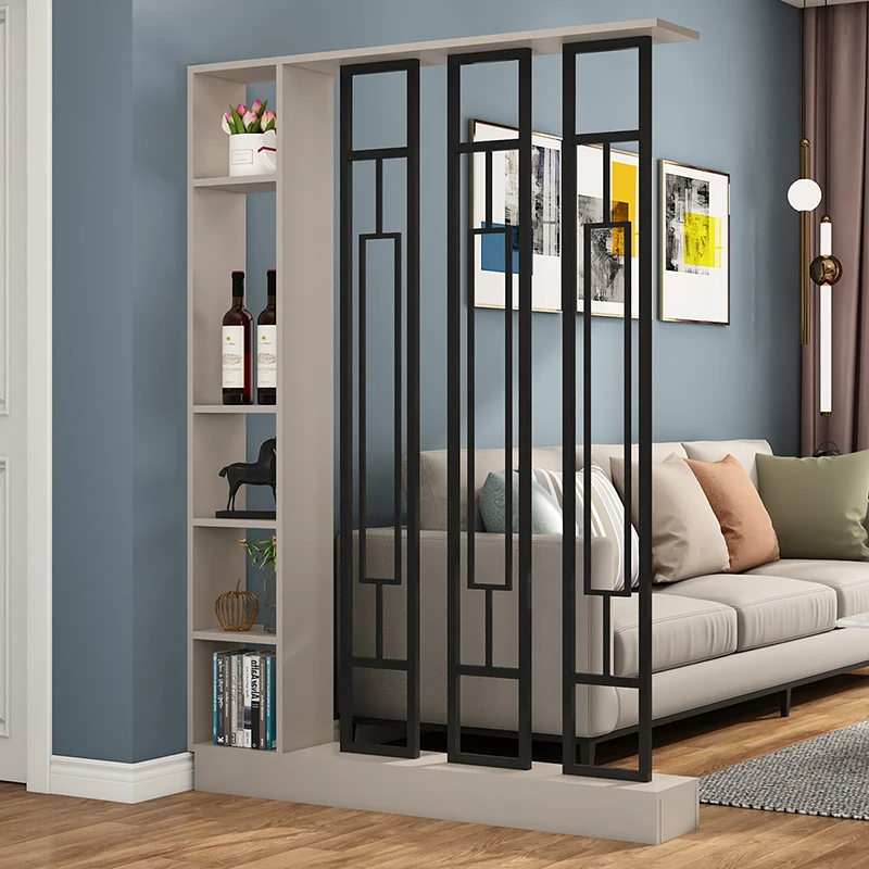 

Screen partition living room 2025 new entrance household light luxury home blocking rotating partition decorative screen cabinet