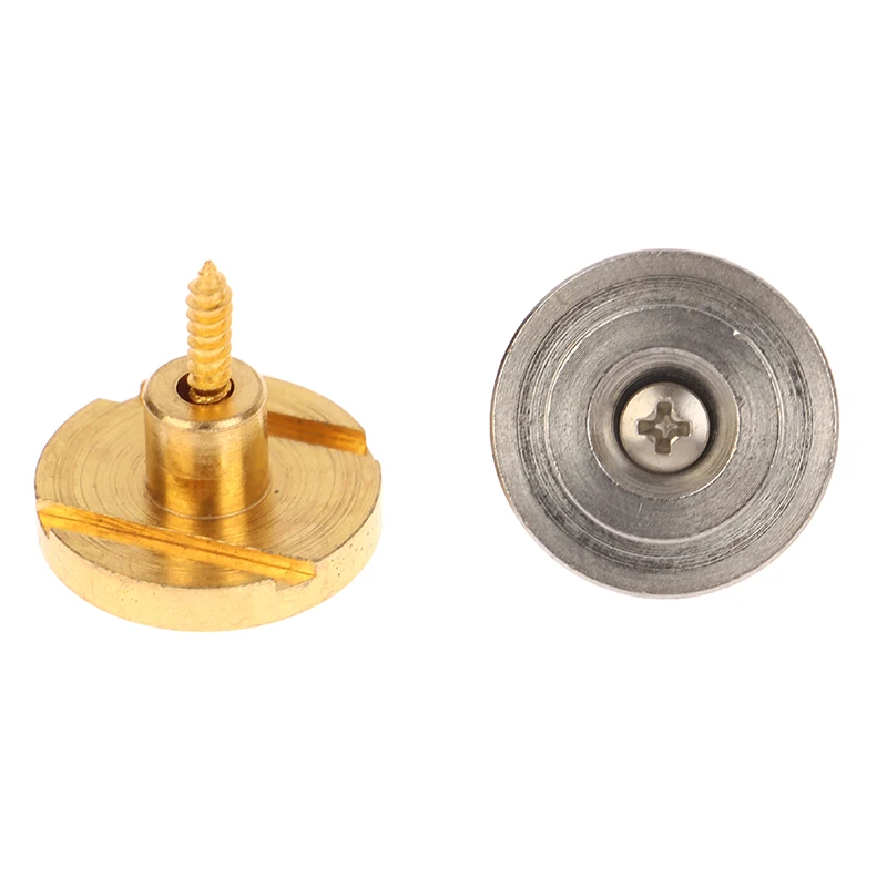 Round Style String Tree String Retainer With Mounting Screws For Bass Electric Guitar String Retainer Metal Instrument Parts