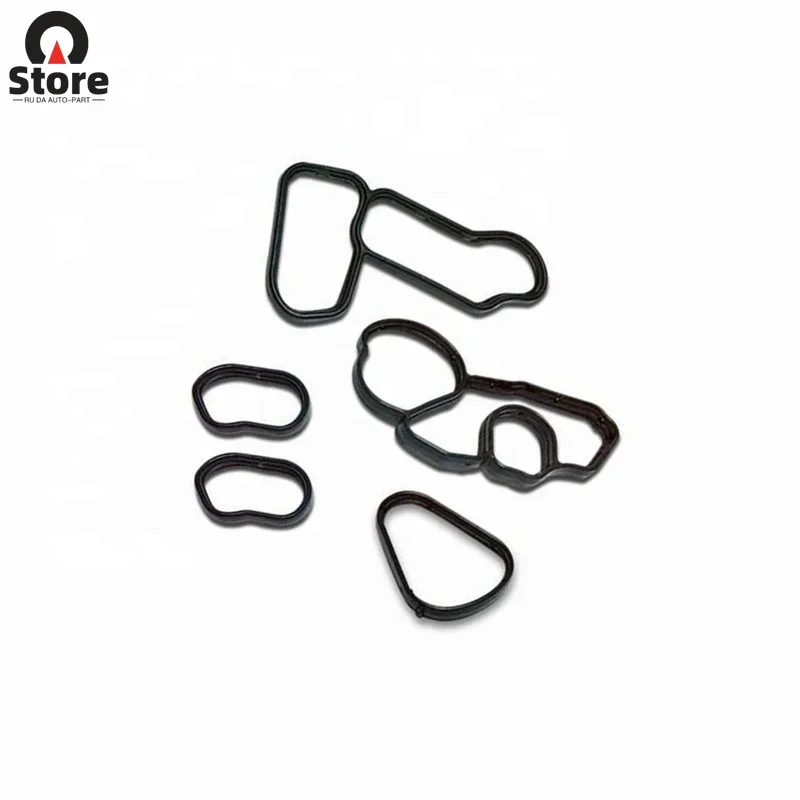 

11427625484 11427625486 Exhaust Gasket OIL FILTER HOUSING GASKET SEAL SET for BMW F20 F21 F30 F31 1.6