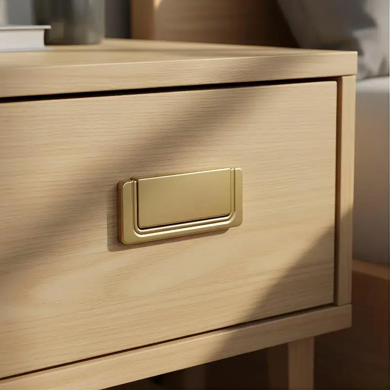 Minimalist Aluminum Alloy Drawer Handle Hidden Flat Pull for Cabinet Wardrobe Stylish Space Saving Storage Solution