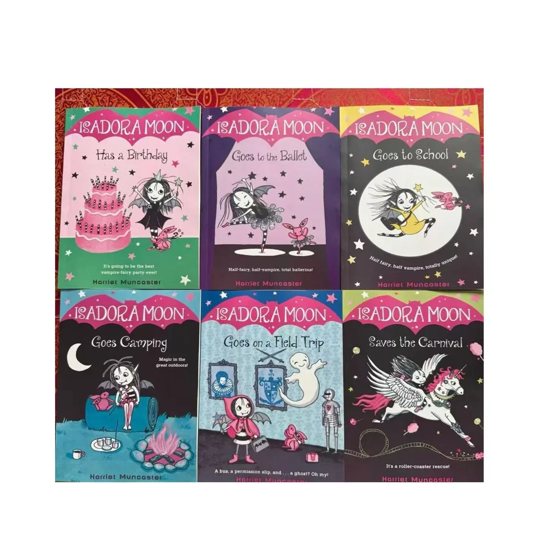 

English Storybook For Isadora Moon Meets Children's Extracurricular Reading Novels