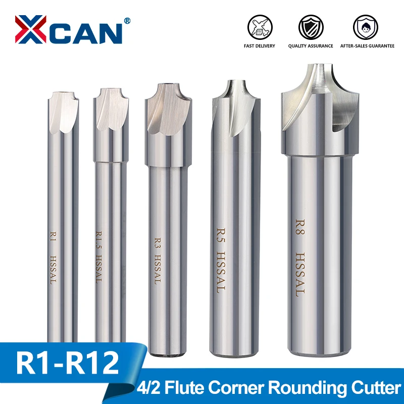 Xcan Eck runds ch neider r1.5-r12 r Winkel Eck fräser Rundung radius Fräser CNC Fräser Fräser Fräs werkzeug