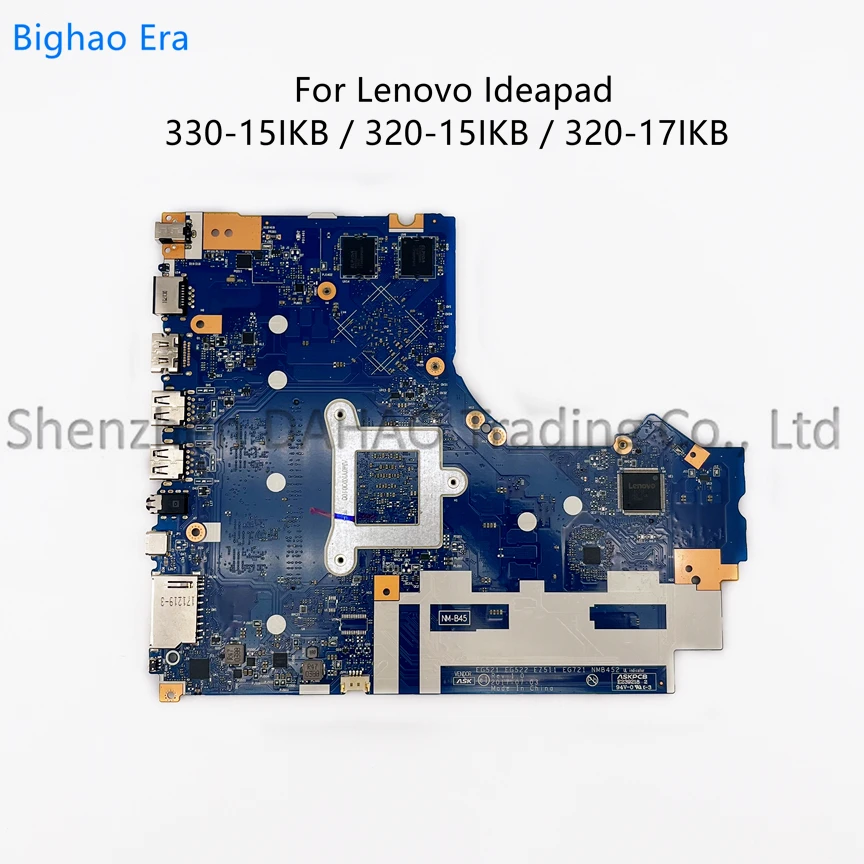 Imagem -02 - para Lenovo Ideapad 33015ikb 320-15ikb 520-15ikb Laptop Motherboard com Inte i7 Cpu i3 I58250u 4gb-ram Mx150 2gb-gpu Nm-b452