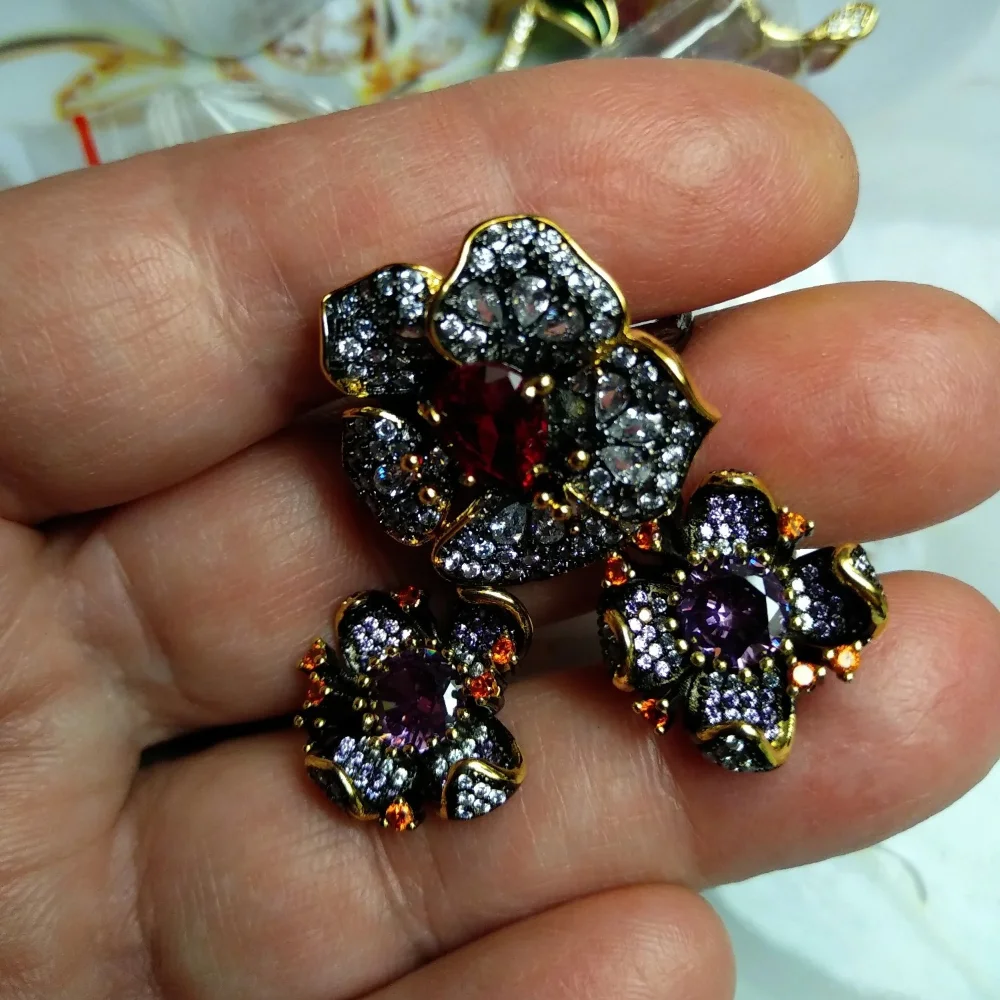 Classic Punk-style Geometric Irregular Shape Earring -Black and Gold Dual-color High-quality Women Jewelry- Clearance Sale Items