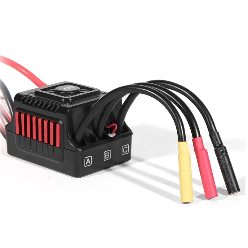 

A20F-Бессенсорный бесщеточный водонепроницаемый автомобильный ESC 60A XT60 Plug