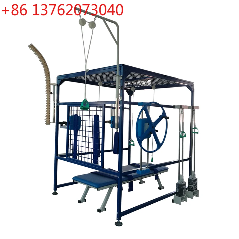 Special multi-functional trainer, eight-piece combination trainer, full body exercise with bed, upper and lower limb joint