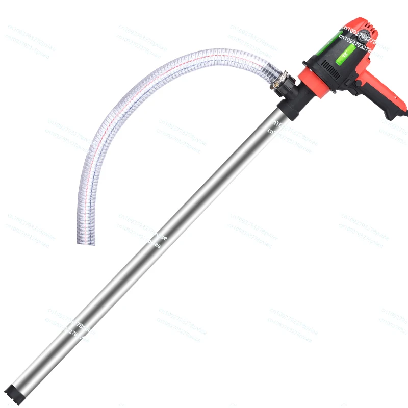 Portable high-power electric barrel oil pump 220V diesel pump refueling machine