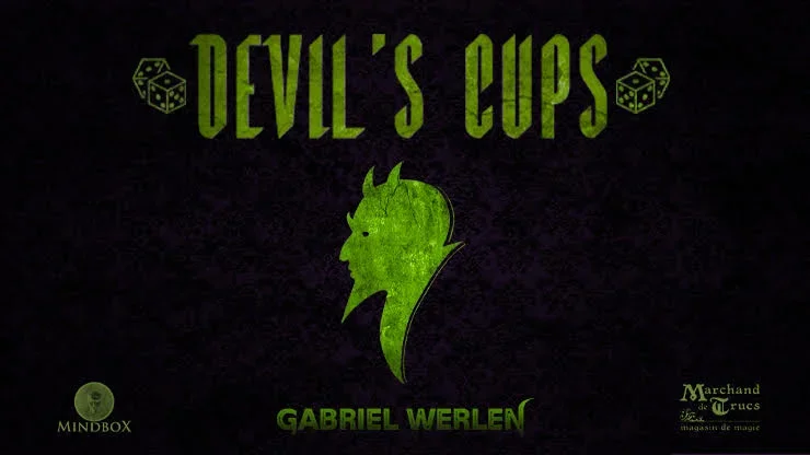 Devil's Cups by Gabriel Werlen Mentalism,Bizarre and Psychokinesis Magic Tricks Gimmick Illusions Prediction Close up Street