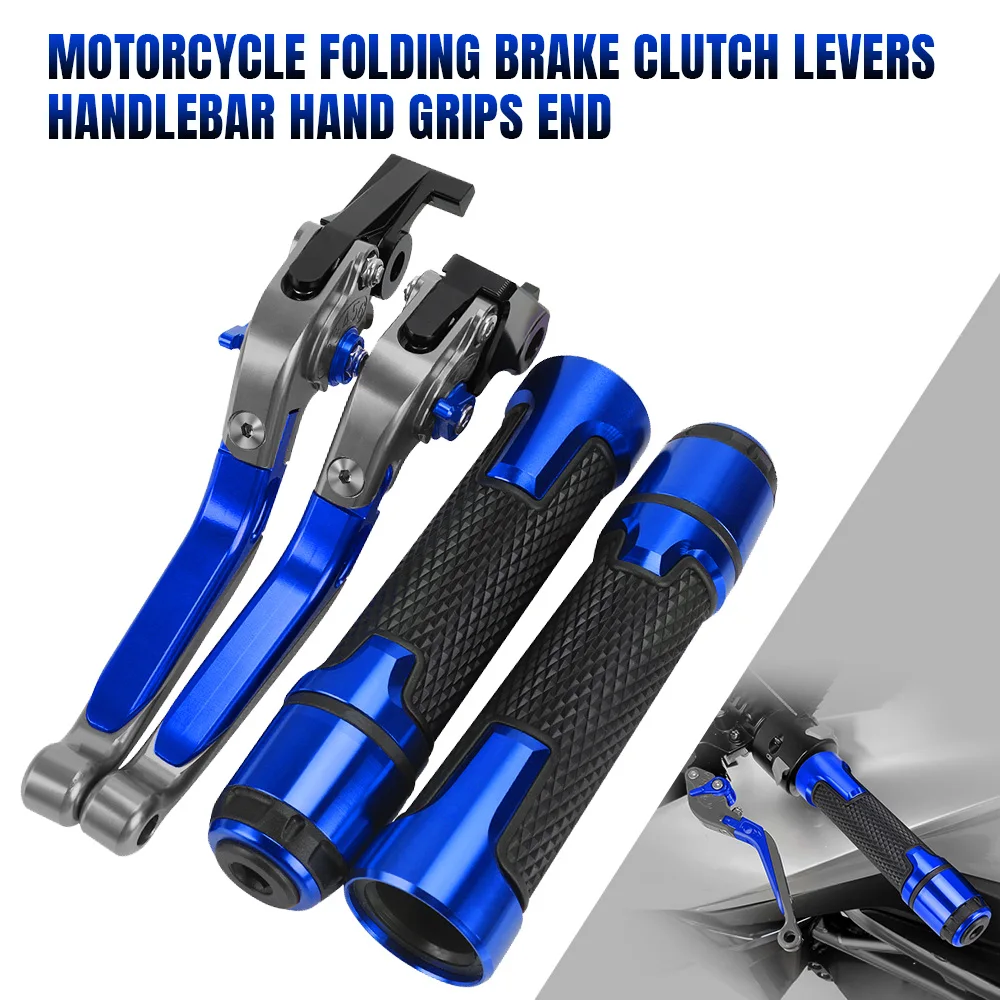 For YAMAHA XS850 1980 1981 1982 1983 1984-1986 Motorcycle Brake Clutch Levers Handlebar Handle bar Hand Grips Ends Parts