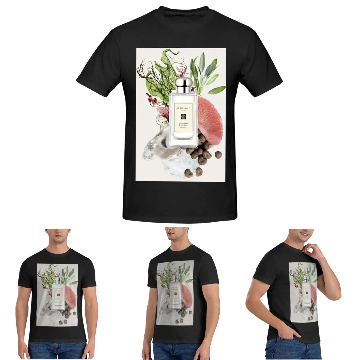 

Jo Malon T-Shirt for Men Cotton Oversized T Shirts Men's Short Sleeve Crew Neck Summer Clothes Tops S-6XL