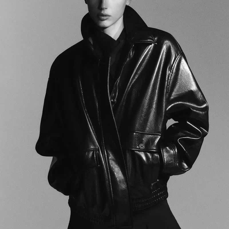 Faionable Lungo Sve Pilot Jaet Cappotto da donna Nuovo arrivo Stagione autunnale Capispalla in pelle sintetica Cappotto da donna Ele