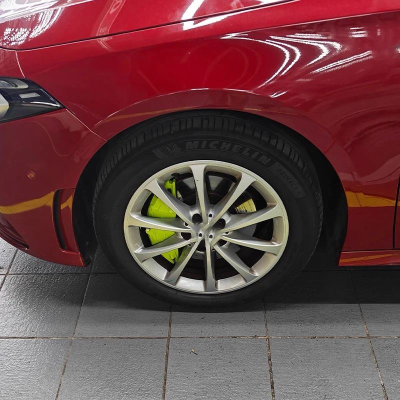 For Mercedes-Benz A-Class 180 W176 AMG 2015 customized car modification accessories for front and rear brake caliper covers view 3