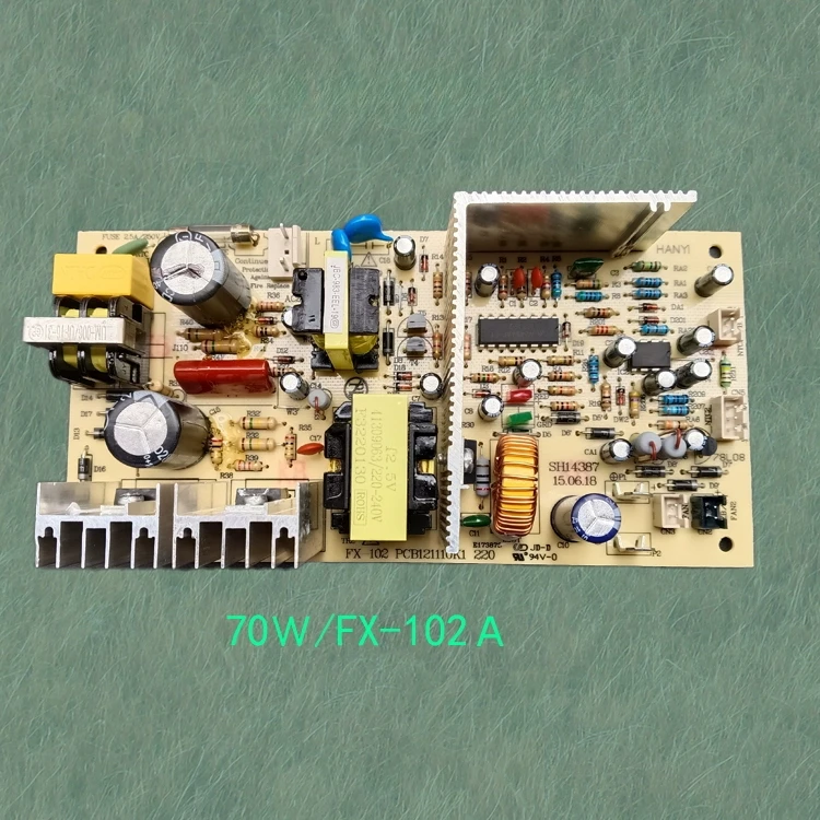

FX-102 PCB121110K1 SH14387 FX-102 PCB90829F1 FX102 10.5V 50W 220V FX-102S FX-102B