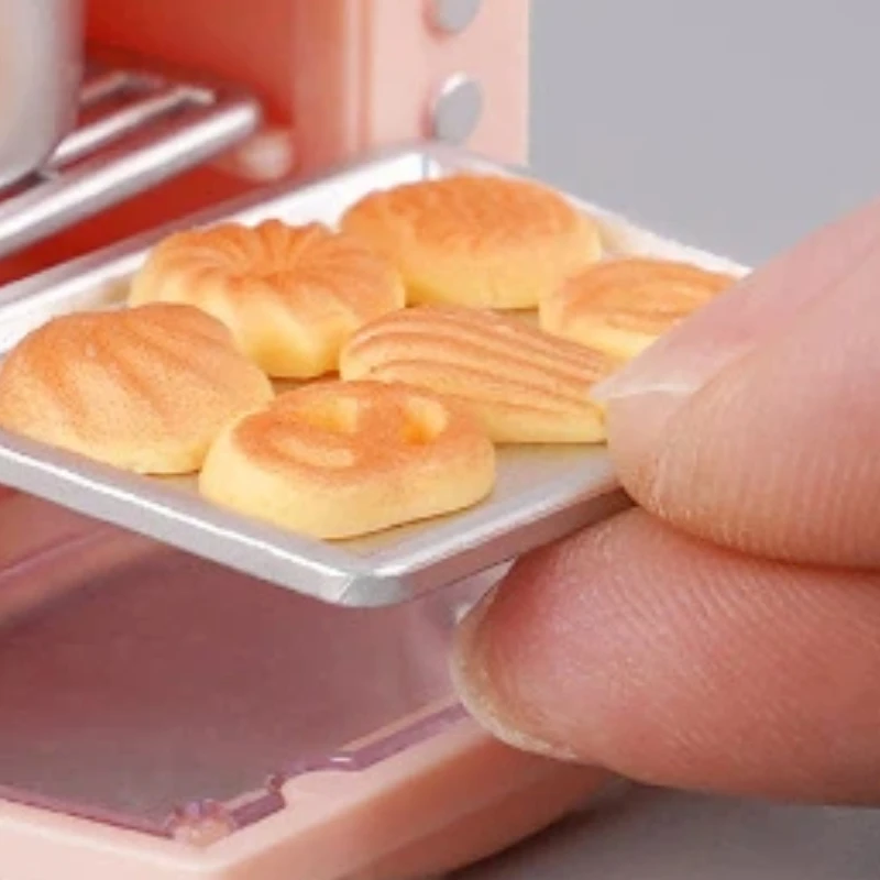 

Miniature 1/12 Scale Dollhouse Kitchen Appliances, Includes Juice Machine, Rice Cooker, Oven, Doll house Decors