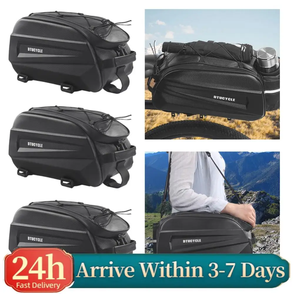 

Bike Rear Rack Bag Large Capacity Bicycle Trunk Bag Waterproof Cycling Back Seat Cargo Bag for Outdoor Camping Hiking Sports