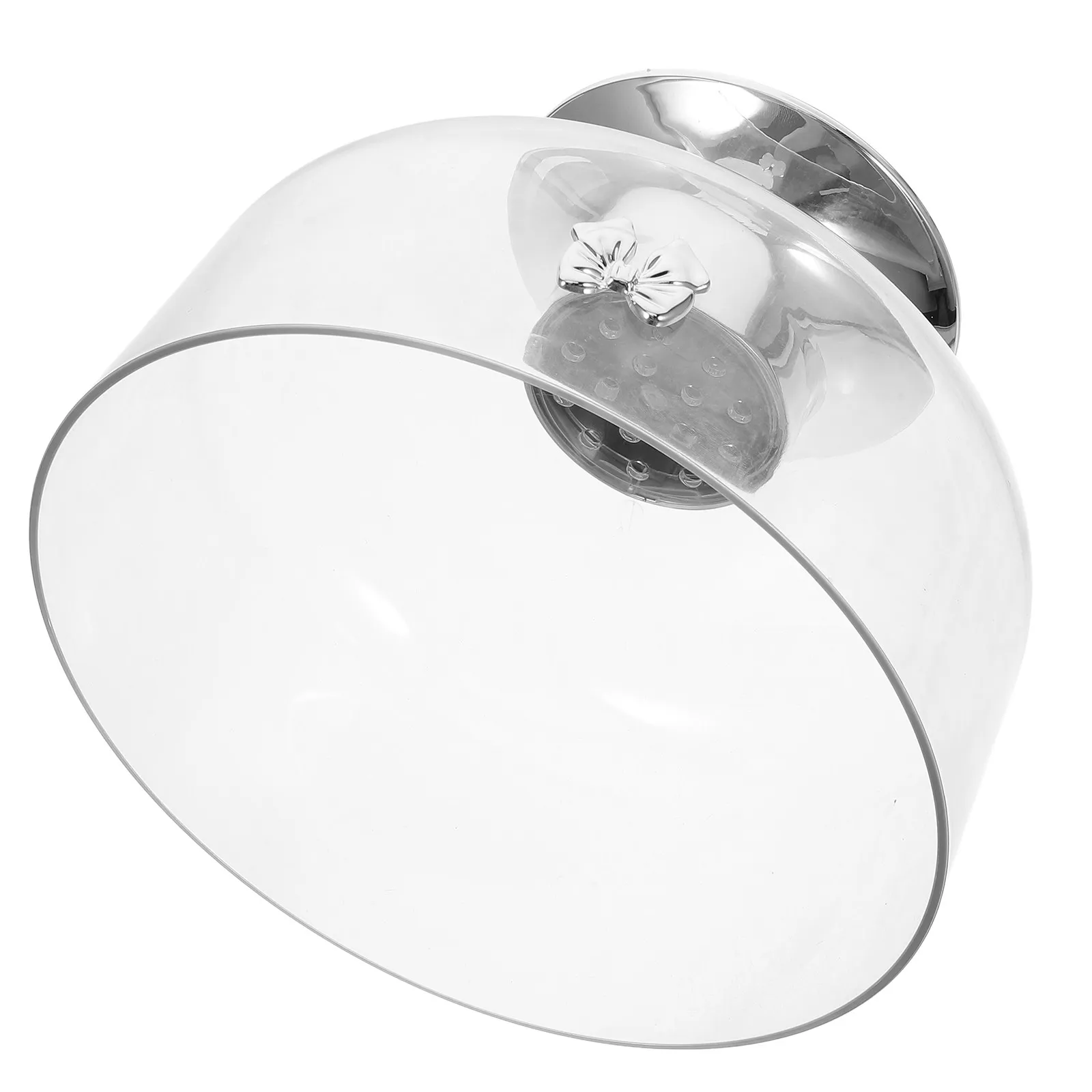 

Footed Dessert Bowl Clear Acrylic Elegant Pedestal Trifle Bowl 20Cm Tall 23Cm Deep Fruit Salad Candy Dish Kitchen Table Decor