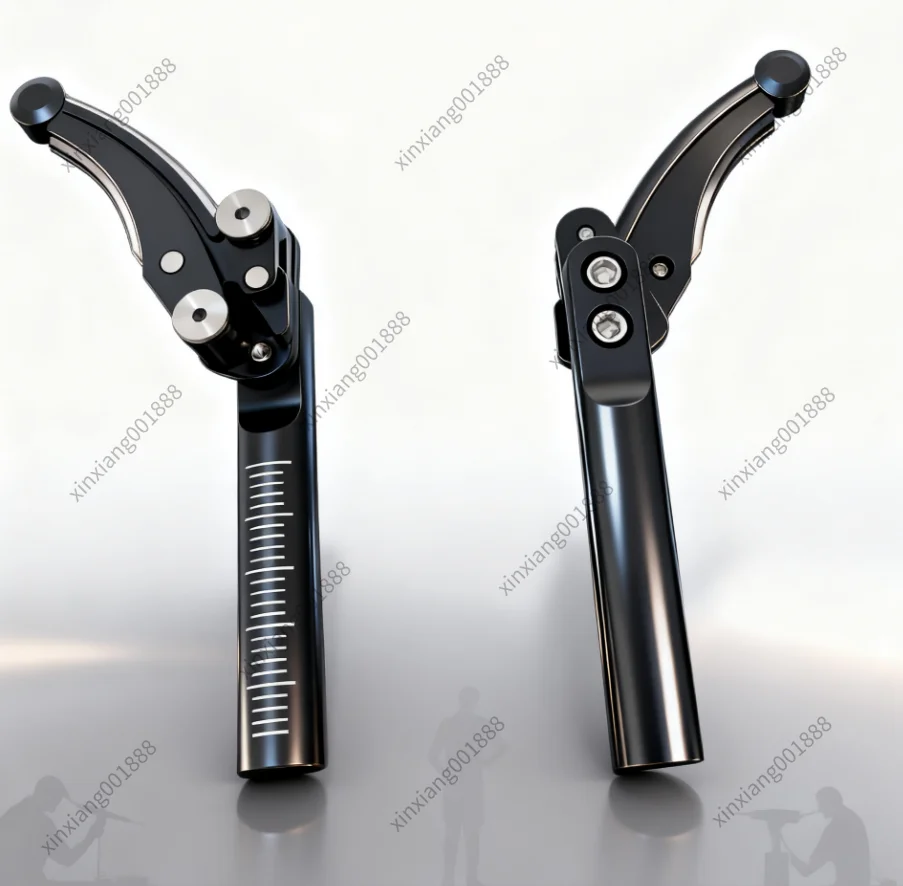 For Universal Handbrake Accessories, Aluminum Alloy Tube Material Scissor-type Brake Wheelchair Accessories