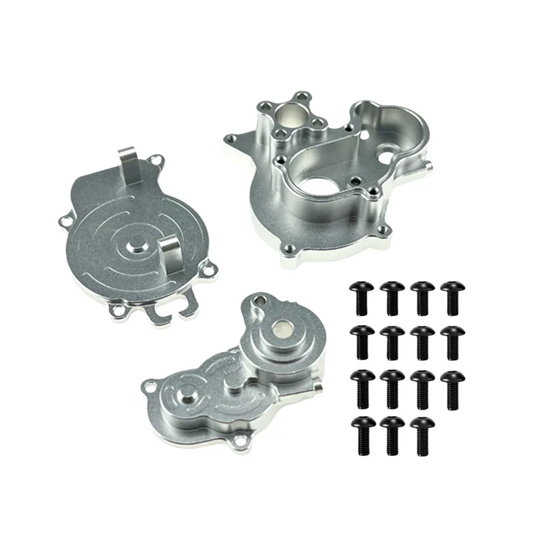 Motor Gearbox Casing for Hyper GO MJX 1/18 H18P RC Car Metal Upgrade OP Accessories Parts 2
