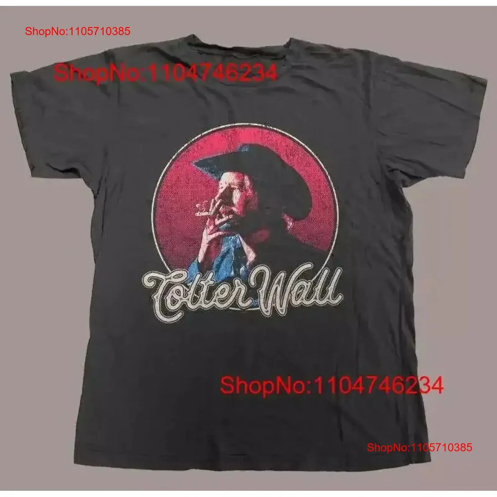 VTG Songs of the Plains Colter Wall T Shirt Classic Black vintage Washed Comfortable streetwear Stylish graphic vintage Washed