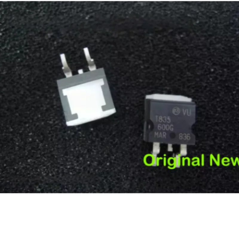 10PCS T835‑600G T835‑600B Snubberless TRIAC Thyristor SMD 8A 600V AC Phase‑Control Switch D2PAK DPAK Power Semiconductor